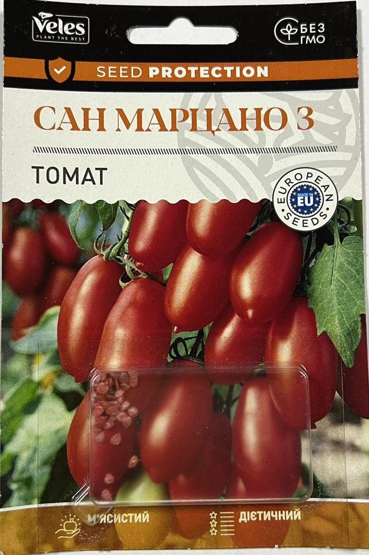 Насіння томату Сан Марцано 3 50шт ТМ ВЕЛЕС