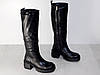 Зимові чоботи жіночі чорні стильні Хіт 38р, фото 10