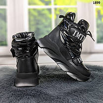 Черевики дитячі для дівчинки чорні спортивного плану Jong Golf, фото 5