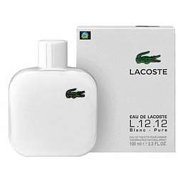 Чоловіча туалетна вода Lacoste Eau De Lacoste L.12.12 Blanc-Pure 100 мл (Euro A-Plus NEW)