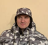 Костюм зимовий, дуже теплий, забарвлення БІЛА НІЧ для полювання, риболовлі тощо.(+шапка), фото 11