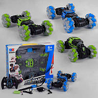 Трюкова машинка на радіокеруванні з браслетом керування UD 2196 А, 2 кольори, світло коліс, музика, акум.6 V