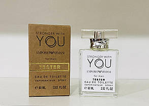 Тестер 60ml Gold для чоловіків Emporio Armani Stronger With You