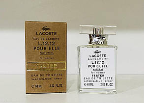 Тестер 60ml Gold женский Lacoste Eau De L.12.12 Pour Elle Elegant