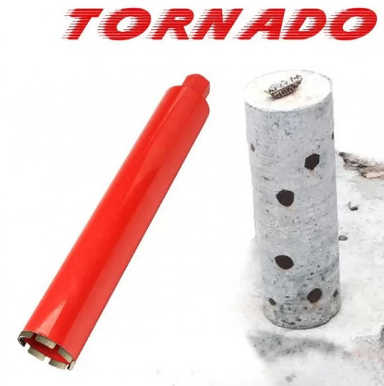 Алмазна коронка SUPERHARD "TORNADO" 260 мм 1 1/4"UNC