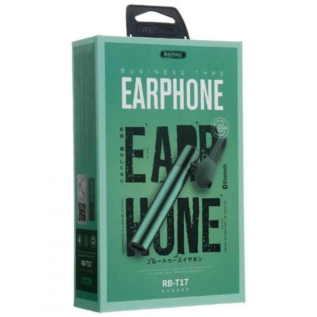 Гарнітура Bluetooth Remax RB-T17 Green/Зелена