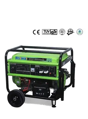 Бензиновий генератор Rolwal RB-J-GE-9000E 7кВт, фото 1