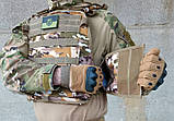 Плитоноска мультикам степний Pantsyr-2 Multicam Arid — Тактичний військовий жилет, бронежилет MOLLE, фото 7
