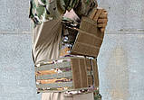 Плитоноска мультикам степний Pantsyr-2 Multicam Arid — Тактичний військовий жилет, бронежилет MOLLE, фото 8