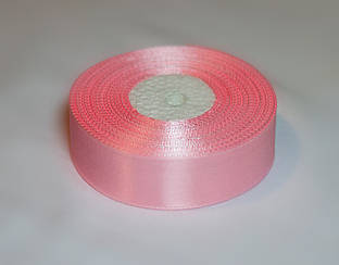 Стрічка атласна 50мм № 004 Marill світло-рожева
