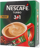 Кавова суміш Nescafe 3в1 "Turbo" 20 шт.