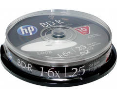 BD-R (Blu-Ray) HP 25 GB 6x Printable Cake box 10