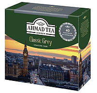 AHMAD Tea. Чай Граф Грей, 40х2 г в одноразових пакетиках без ярлика, 80 г