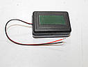 Вольтметр цифровий із дротом 6-12-24 V (3 знаки), фото 2