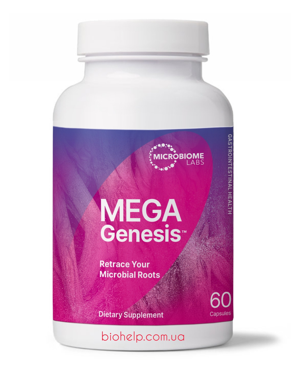 Microbeme labs MegaGenesis 60 капсул. BX405, фото 1