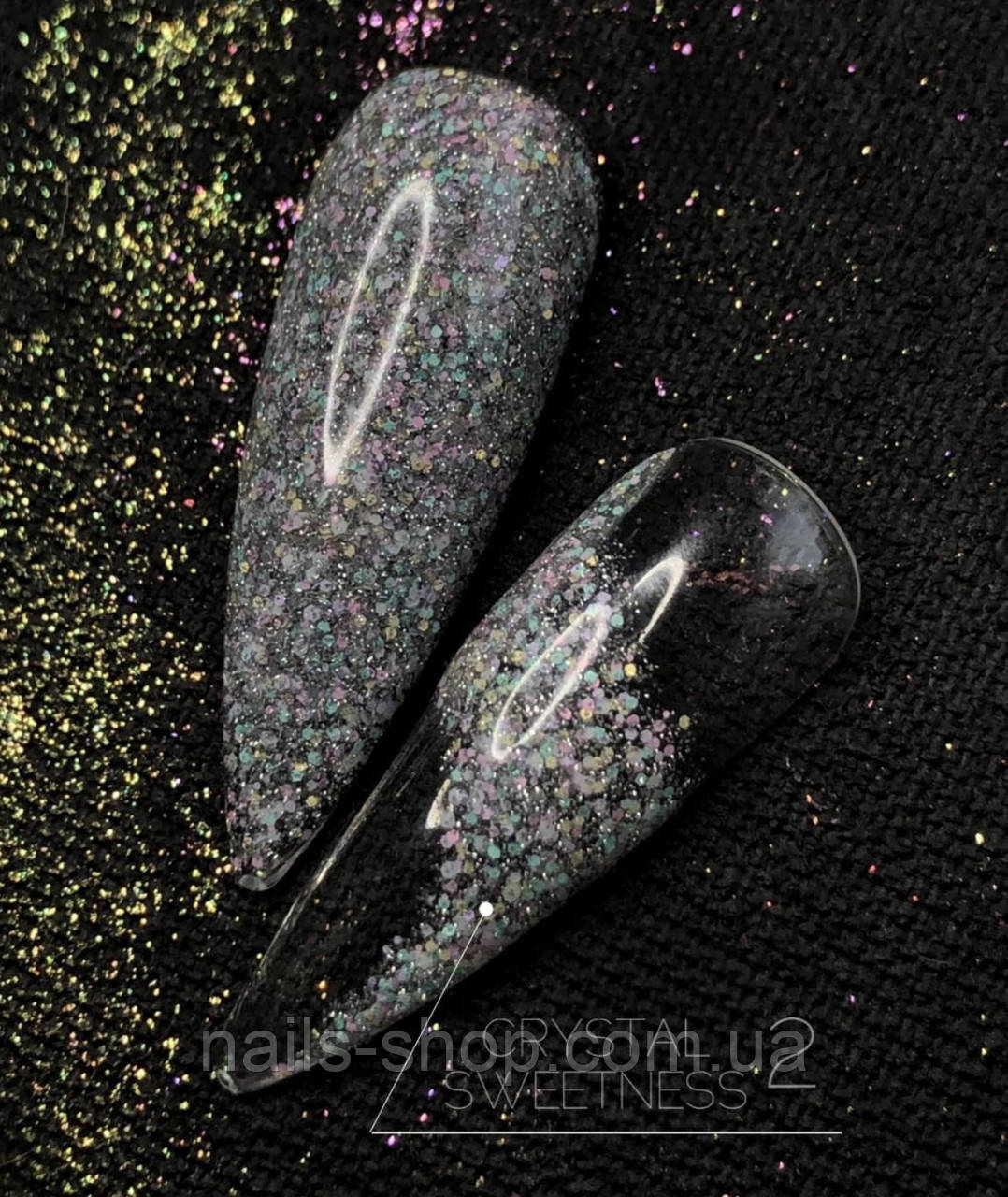 Гель-лак світловідбиваючий Crooz Crystal Sweetness №2