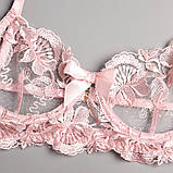 Мереживний жіночий комплект білизни – комфортна модель, що підкреслює фігуру та жіночність, фото 4