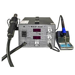 DR Паяльна станція WEP 952D+ компресорна, фен, паяльник