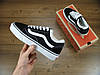 Зимові Vans Old Skool Black White Winter Fur низькі кеди Ванс чорні білі замша біле хутро Унісекс, фото 7
