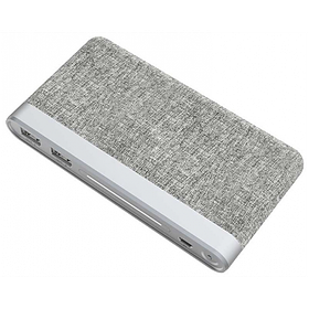 Портативний зарядний пристрій light grey 10000 mAh Platinet PMPB10FG/42435