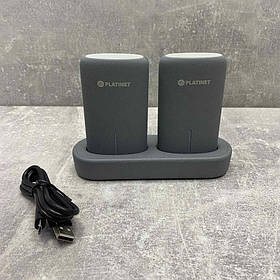 Power Bank із зарядною станцією Platinet PMPB5DG/42428 (2x 5000 мАг, 2,1 А)