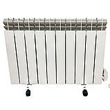 Обігрівач масляний алюмінієвий  Gladiator HYBRID 10 секцій, термостат, фото 2