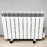 Обігрівач масляний алюмінієвий  Gladiator HYBRID 10 секцій, термостат, фото 5