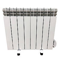 Обігрівач масляний алюмінієвий  Gladiator HYBRID 8 секцій, термостат 1200Вт Wi-Fi керування
