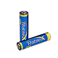 Батарейки Rablex super heavy duty ААA (R03) сольові 1.5V мізинчикові 2 шт