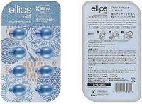 Витамины для волос "Сила лотоса" с экстрактом голубого лотоса Ellips , 8*1мл