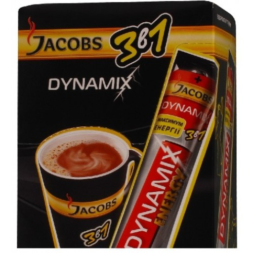 Кофейный напиток Jacobs 3в1 "Dynamix" 24 шт. - фото 1 - id-p285836865