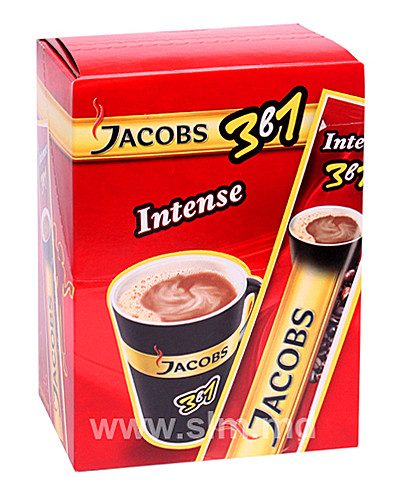 Кавовий напій Jacobs 3в1 "Intense" 24 шт.