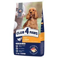 Корм для собак средних и больших пород подвержен полноте Club 4 Paws Premium Light Medium & large Breeds 5 кг