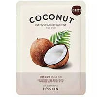 Тканевая маска для лица увлажняющая с кокосом It's Skin The Fresh Mask Sheet Coconut 18g