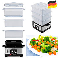 Пароварка SilverCrest SDG 950 C3 (950 Вт, 75 хв, 9 л, Німеччина)