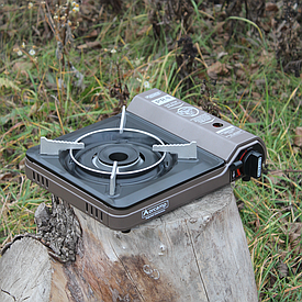 Портативна газова плита Orcamp у пластиковому кейсі з 1 балоном