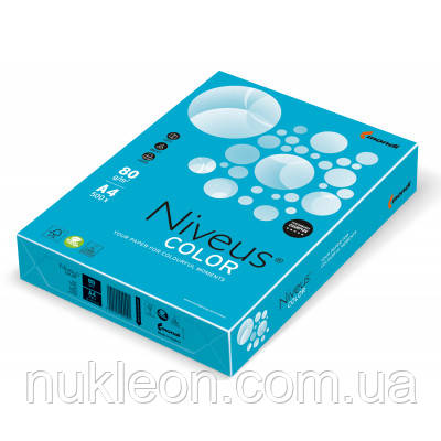 Популярний! Папір Mondi Niveus COLOR intensive Blue A4, 80g, 500sh (A4.80.NVI.AB48.500) - Краща якість тільки на Nukleon.com.ua