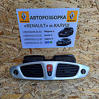 Центральна консоль воздуховодів Renault Scenic 3 2009-15р (дефлектор рено сценік ІІІ)