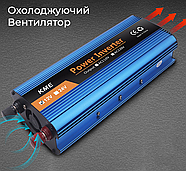 Перетворювач напруги ESOZUR 1000W Інвертор автомобільний 12V на 220V, фото 5