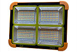 LED Лампа сонячна панель з павербанком Solar led light D8 12000 mAH, фото 7