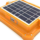 LED Лампа сонячна панель з павербанком Solar led light D8 12000 mAH, фото 9