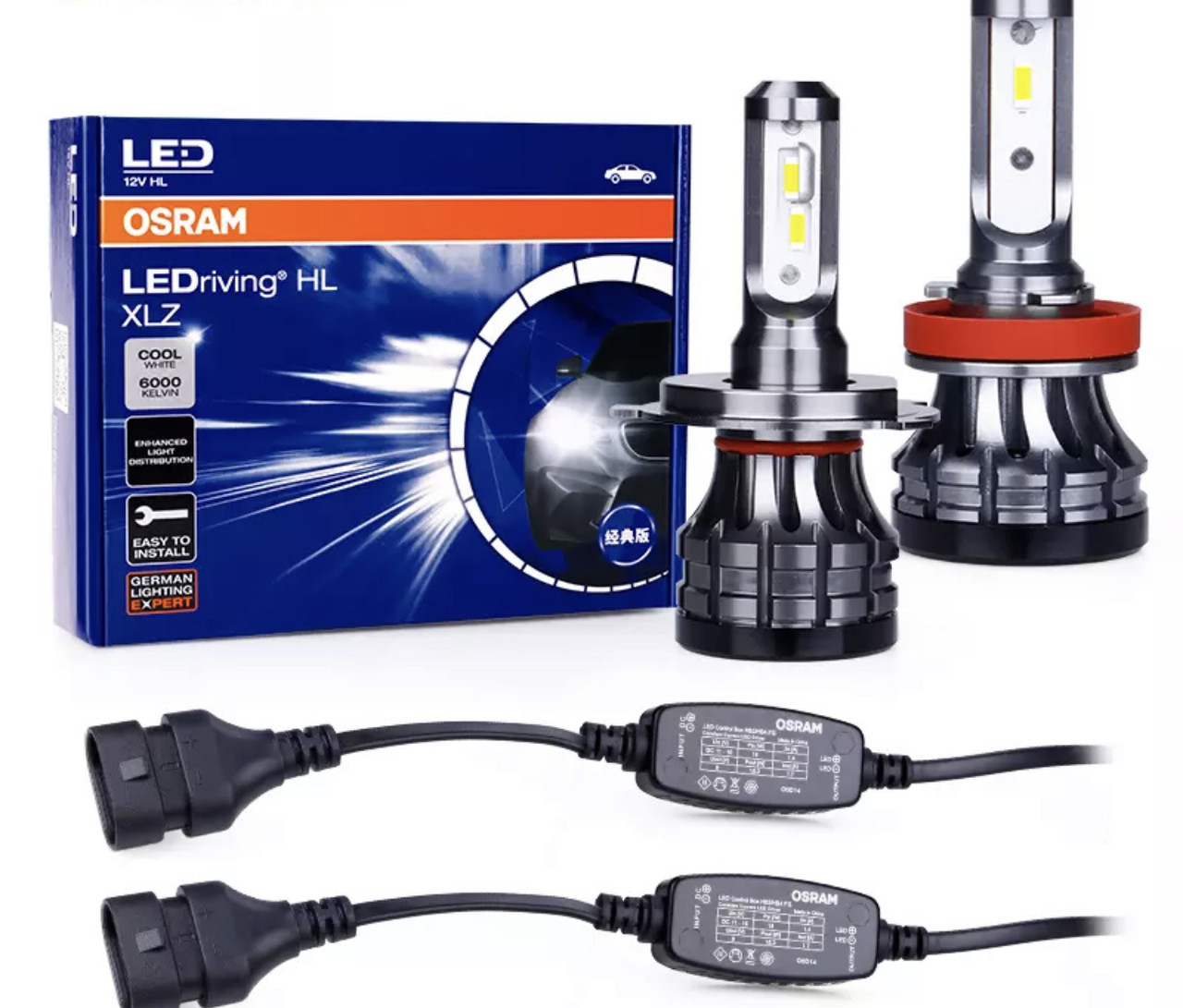 Комплект LED ламп OSRAM F6204CW HL XLZ 12 V 27 W H4/H7/H11
