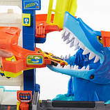 Трек Втеча від лютої акули Hot Wheels Mattel Оригинал, фото 6