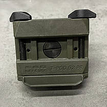 Адаптер для сошок FAB Defense H-POD Picatinny Adaptor, Олива, поворотно-нахильний, кріплення для сошок на планку Пікатінні, фото 4