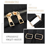 Рюкзак дівчина стьобана заклепка Модний новий фасон Міський рюкзак стильний тільки опт, фото 7