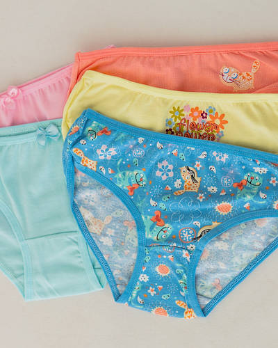 Трусы детские слипы для девочки Nicoletta возраст: 2-3, 4-5, 6-7, 8-9 ...