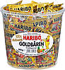 Цукерки Желейні Haribo Minibeutel Goldbaren Харібо Мінібутель Ведмедики Золоті 100*10 = 1кг Німеччина, фото 2