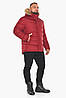 Чоловіча бордова куртка з манжетами модель 49868 52 (XL), фото 4