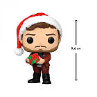 Ігрова фігурка Funko Pop! серії Вартові галактики: Holiday Special" – Зоряний лорд 64333, фото 3