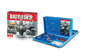 Настільна гра "Морський бій" Bambi 707-74 пластикові кораблі та фішки, Toyman